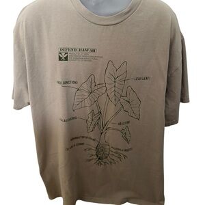 Defend Hawaii Graphic Hawaiian Tee Shirt Men 2XL XXL